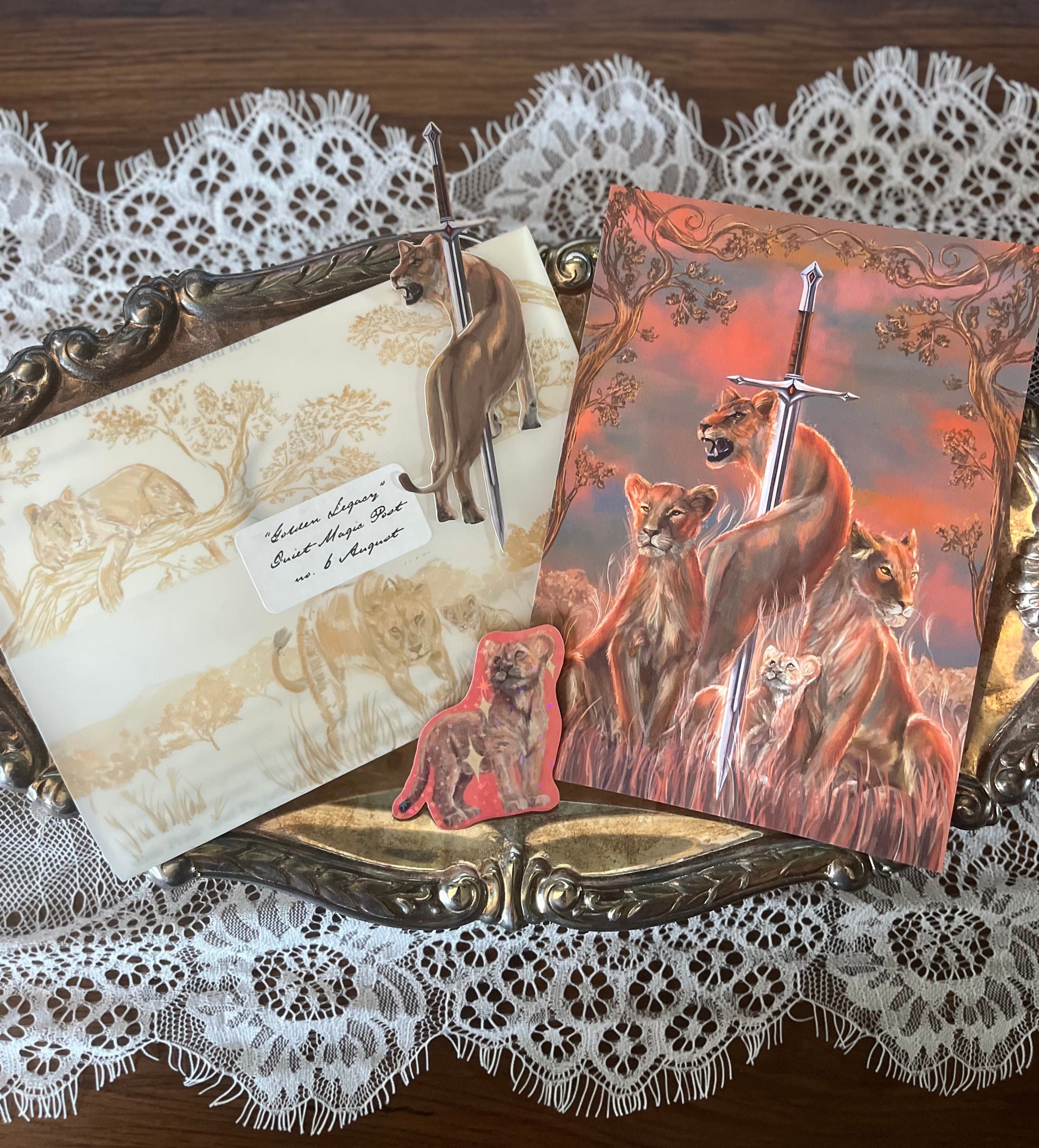 Quiet Magic Post- Monthly Mail Club