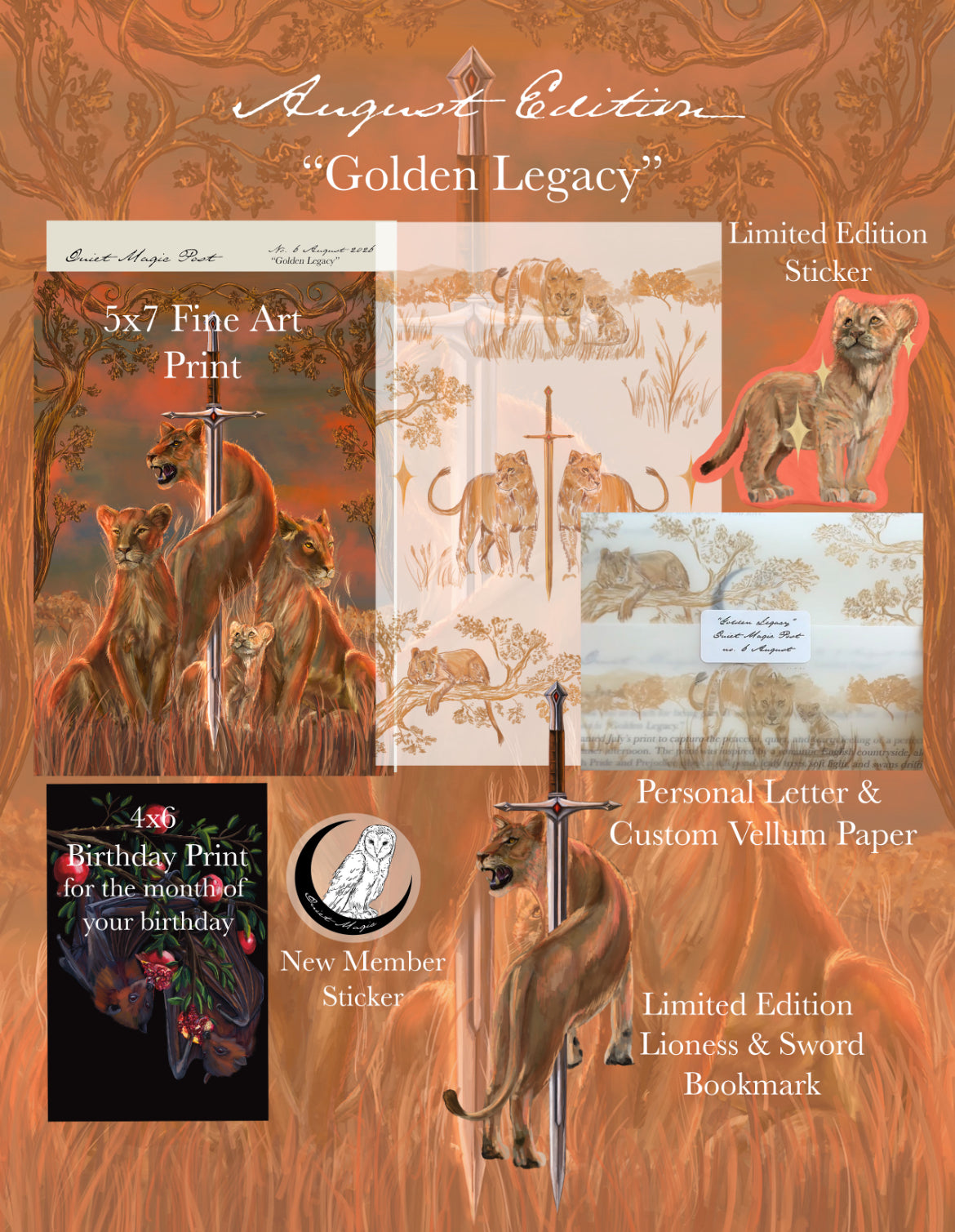 Quiet Magic Post- Monthly Mail Club