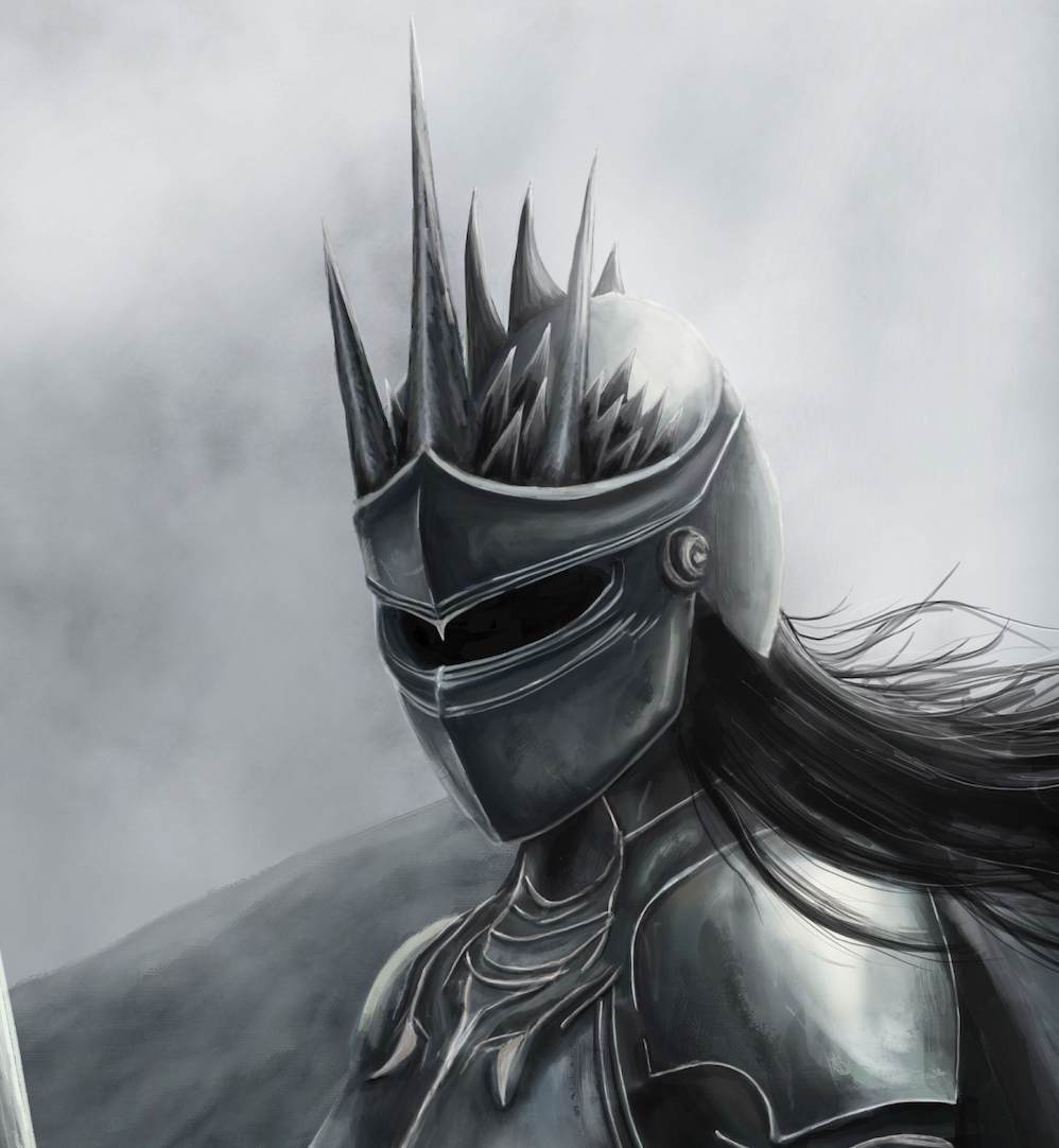 I Am No Man Art Print